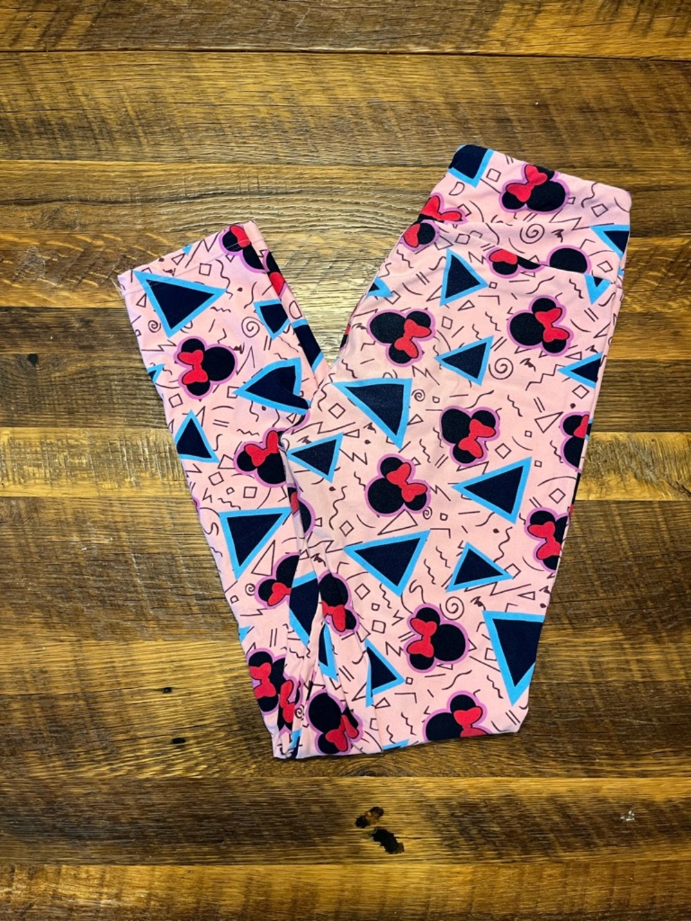LuLaRoe Disney Minnie leggings OS - Picture 7 of 7